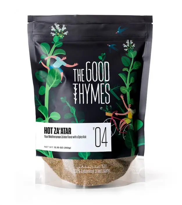 The Good Thymes Hot Zaatar Mix 350g 