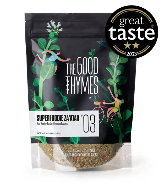 The Good Thymes Bag of 350g Superfoodie Zaatar Mix 