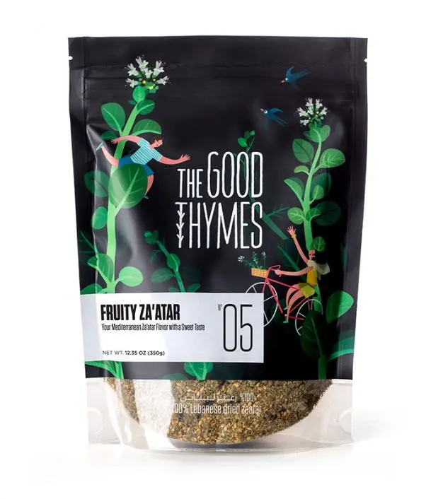 The Good Thymes 350 gr of Fruity Zaatar Mix 