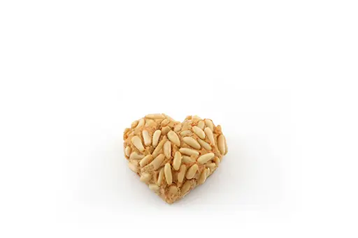 Hallab 1881 Box of 12 Pieces Mini Heart-shaped Almond Delight (Lozina) 