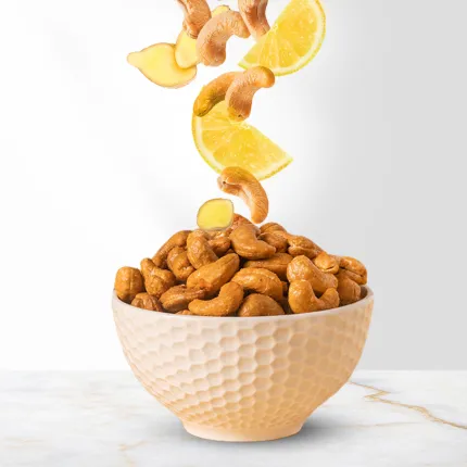 Al Rifai Bag of 500 gr Cashews Ginger Lemon