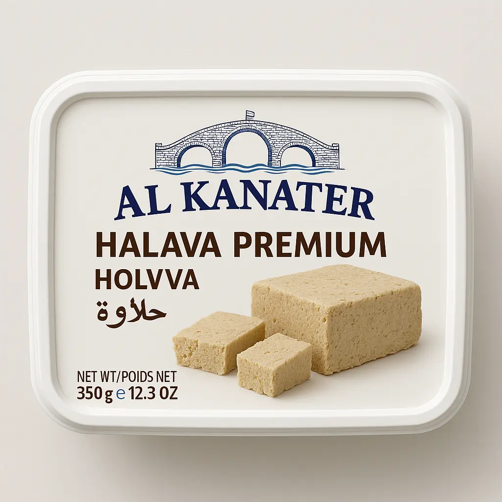 AL KANATER 450 gr of HALAVA PISTACHIO 