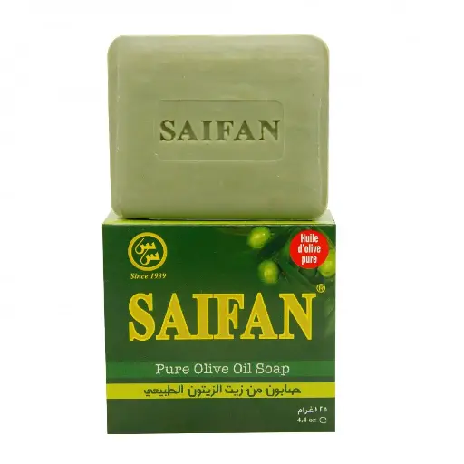 Saifan Pure Olive Oil Soap Bar 125g x 6pcs