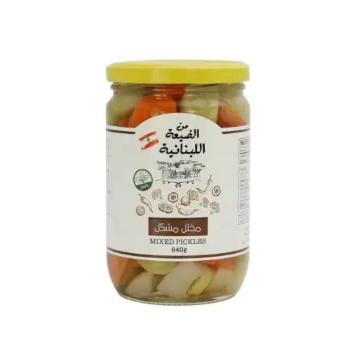 [MPJ-2485] Min El Dayaa Mix Pickles Jar 640g