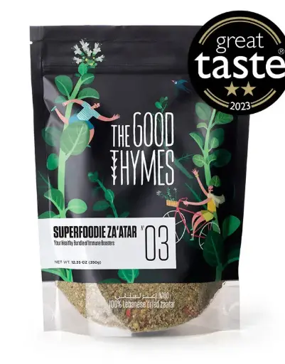 [GTZ-0003] The Good Thymes SuperFoodie Zaatar Mix 350g 