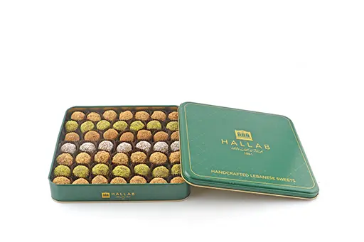 [HAL-0073] Hallab 1881 Tin Box of 775 gr Truffle Dates