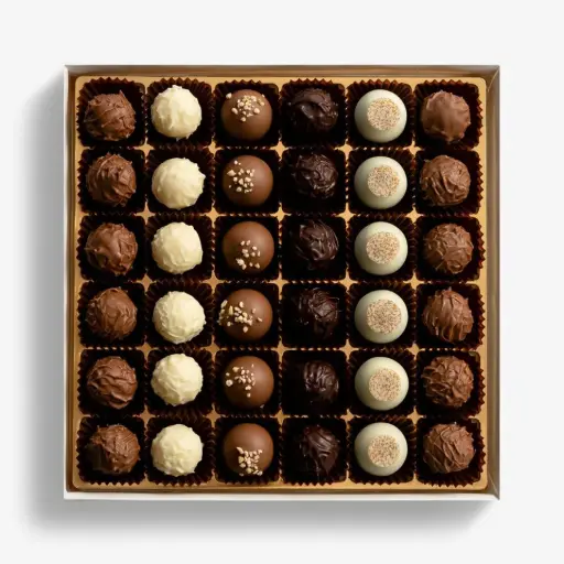 [LAD-0001] Laderach Truffle Selection 36 pcs per box 