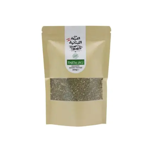 [MED-0024] Min El Dayaa Bag of 200 gr Organic Mixed Thyme 