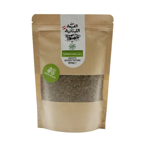 [MED-0025] Min El Dayaa Bag of 200 gr Mixed Thyme  with Fruits