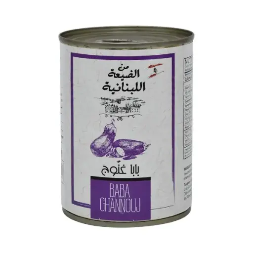 [MED-0043] Min El Dayaa 380 gr of Baba Ghannouj 